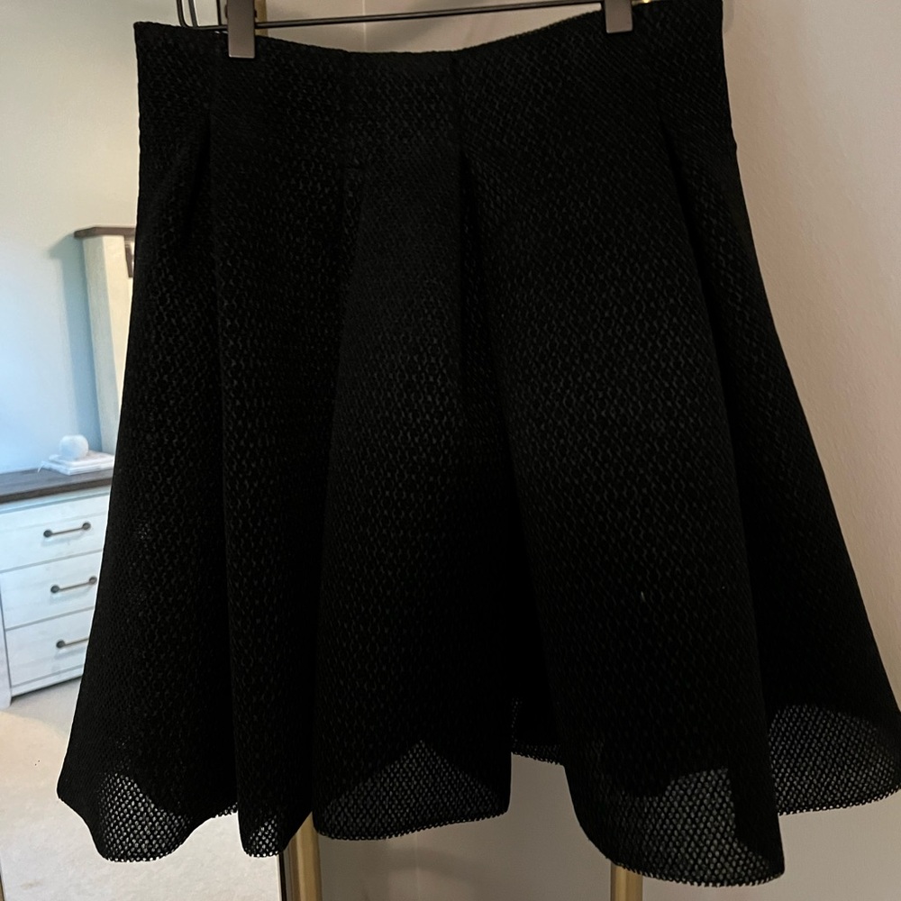 Maje black skirt